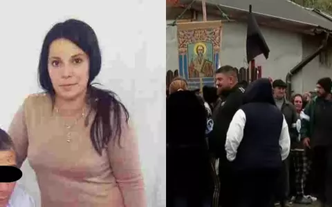 Mihaela, tânăra din Teleorman ucisă de fostul soț în fața fiului, a fost înmormântată. Sute de persoane au condus-o pe ultimul drum, în prezența jandarmilor