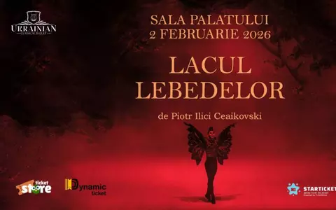 „LACUL LEBEDELOR,” simbol al baletului romantic, pe 2 februarie 2026 la Sala Palatului cu Ukrainian Classical Ballet