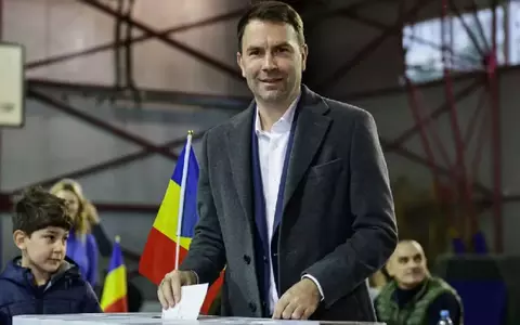 Candidatul USR Cătălin Drulă a votat pentru Primăria Capitalei la liceul unde a învățat: "Aici sunt de o viață, aici sunt copiii mei, sunt plin de optimism"