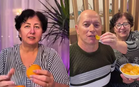 Cine sunt Gicu și Adriana, virali pentru gluma cu clementinele. Fiul lor i-a inițiat pe TikTok: „Ni s-a părut o joacă la început. Suntem salariați”