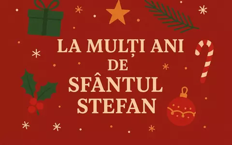 Mesaje de Sfântul Ștefan 2025 – urări și felicitări
