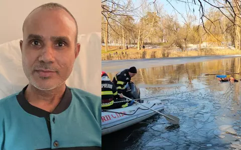 Povestea indianului care a salvat o fetiță de 5 ani căzută într-un lac înghețat, la Craiova: „Am sărit imediat. Totul s-a întâmplat foarte repede”/ Lia Olguța Vasilescu îi va acorda titlul de cetățean de onoare