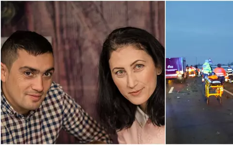Filmul tragediei din Brăila. Cine sunt părinții care au murit sub ochii fetiței de 6 ani, după ce mașina lor a fost lovită de un tânăr care mergea pe contrasens