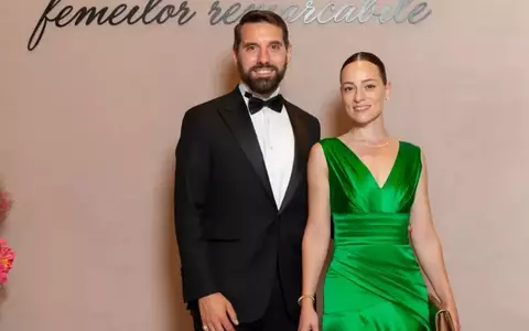 Imagini rare cu soția principelui Nicolae, Alina Binder, în ipostaze cum n-a mai fost văzută. A făcut senzație pe pârtie și a atras toate privirile