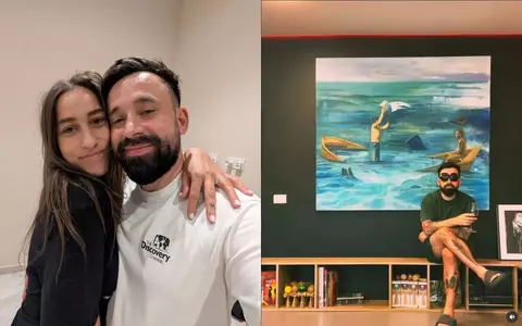 Cum arată casa în care locuiesc Oase și Maria Pitică, câștigătorii Power Couple. Ea și-a amenajat propriul studio de artă în apartamentul modern