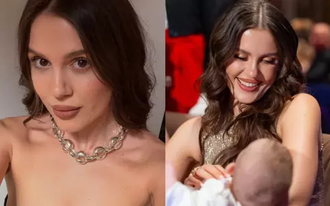 Emily Burghelea, botez cu fast pentru al treilea copil! A purtat o rochie mulată, extrem de sexy. Ce s-a întâmplat la Biserică și la petrecere, după creștinarea Elisabetei: "Nu mi s-a mai întâmplat la niciunul dintre copii"