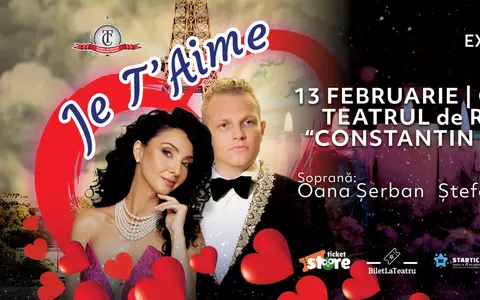 „JE T”AIME” - incursiuni muzicale spre inima Parisului, cu tenorul ŞTEFAN von KORCH şi invitaţii, pe 13 februarie, la Teatrul Constantin Tănase 