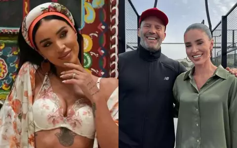 Adelina Pestrițu, surprinsă alături de actorul Jason Statham. Cum s-au fotografiat în Turcia: „A fost o plăcere să te întâlnesc”