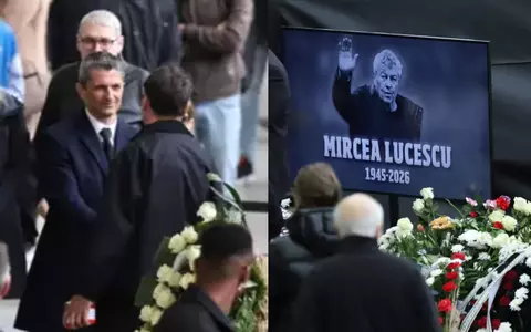 Răzvan Lucescu, lecție de respect și iubire pentru tatăl lui. A stat în picioare 16 ore și le-a mulțumit celor peste 15.000 de oameni care au venit la priveghiul lui Mircea Lucescu