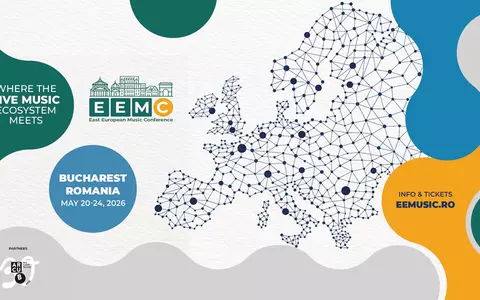 Biletele pentru East European Music Conference 2026 sunt disponibile: Bucureștiul devine hub-ul muzicii live în luna mai