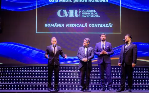 Tenorul ŞTEFAN von KORCH la Gala Colegiului Medicilor din România