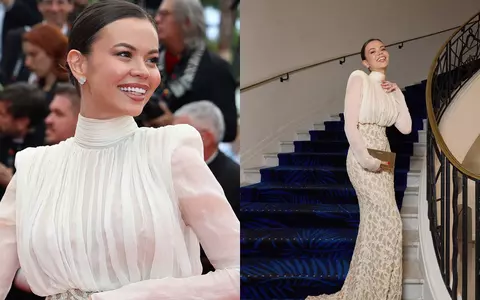 Denisa Filcea, apariție rafinată la Cannes. A fost însoțită de soțul ei și de fiica lor: „Nu am mai simțit astfel de emoții de când am născut!”
