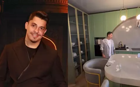 Cum arată noua casă a lui Bogdan de la Ploiești. Locuința are o bucătărie mare, dormitoare cu tavan înstelat și un dressing spațios, organizat ca o expoziție de lux