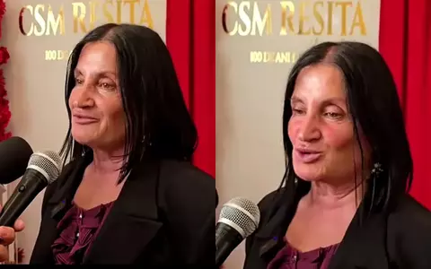 Cum arata Mariana, mama lui Cristi Chivu. Apariție rară la CSM Reșița, clubul unde a debutat fotbalistul: „Pe mine mă leagă foarte multe de el!”
