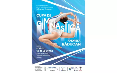 Cupa de Gimnastică Andreea Răducan Ediția a 14-a, Bârlad, 16-17 Mai 2026