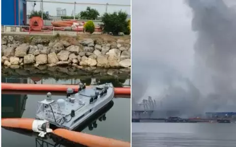 O dronă marină, "de tipul celor folosite în războiul din Ucraina", a explodat în Portul Constanța. Raed Arafat: "În spitale a fost activat Planul Alb de Intervenție"