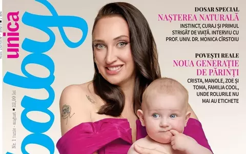 Ilona Brezoianu, imagini în premieră cu băiețelul ei, Matei, pe coperta noii reviste Baby Unica: „Mi se pare obositor să construiești o imagine perfectă și să încerci să o susții permanent”