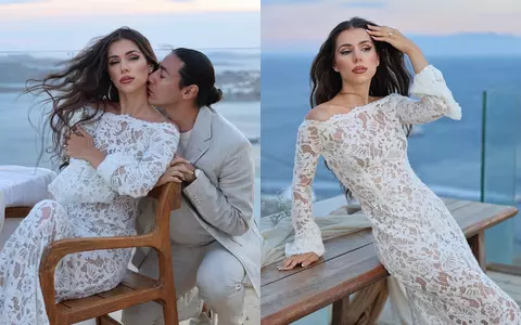 Actrița Cezara Munteanu a fost cerută în căsătorie. Imagini emoționante cu momentul logodnei, în Mykonos: „Te iubesc nemărginit!”