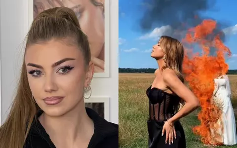 Codruța Filip spune că noua piesă nu are legătură cu viața personală, după ce fanii au crezut că e un mesaj pentru Valentin Sanfira, mai ales că în clip a dat și foc rochiei de mireasă: "E destul de intensă"