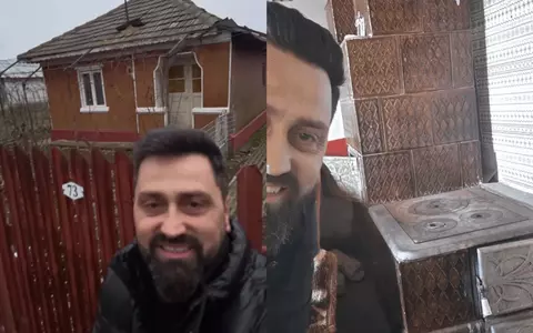 Cum arată casa în care a copilărit Orlando Zaharia. Este în Ialomița: „Mamaia mea trăiește, are 95 de ani!”