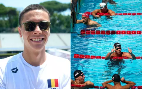 David Popovici a cucerit Italia! Două medalii de aur, un argint și două recorduri la Settecolli: „Roma are o parte din inima mea. Per sempre”