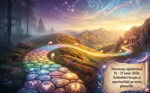 Horoscop săptămânal 15 - 21 iunie 2026. Schimbări bruște și oportunități pe toate planurile