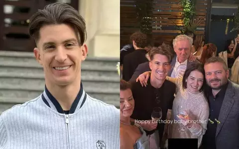 Rareș Cojoc, în ipostaze tandre alături de o tânără misterioasă în club, de ziua lui, la 37 de ani. Dansatorul le-a prezentat-o părinților pe noua sa cucerire și i-a oferit flori la plecare
