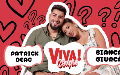 Bianca Giurcă și Patrick Deac, dezvăluiri inedite despre relația lor, la VIVA! Couple: „Eu cred că tu ești mai gelos” / Ce spun despre infidelitate: "Sunt foarte orgolios și nu știu cât este de supărare"
