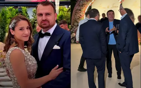 Alina, nepoata lui Gigi Becali, și soțul ei, nuntă după 10 ani de la cununia civilă. Latifundiarul nu a fost prezent, însă fiica lui, Teodora, a participat