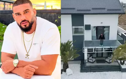 Cum arată casa lui Dorian Popa după renovare. Vila din Domnești are piscină, palmieri în curte și un interior amenajat modern