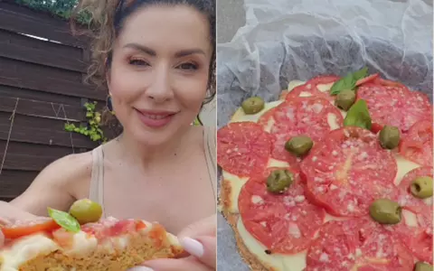 Rețeta de pizza de slăbit fără făină, propusă de Carmen Brumă. Cum poți face un aluat mai sănătos