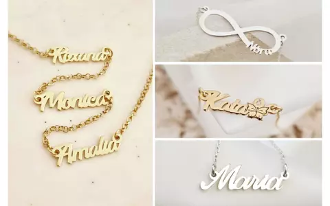 Lănțișoare personalizate în ținute moderne: cum integrezi bijuteriile cu nume în stilul tău
