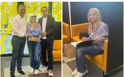 Adrian Veștea, alături de Nadia Comăneci și Mihai Covaliu, la Aeroportul Brașov - Ghimbav: "Doi dintre cei mai mari ambasadori ai sportului românesc. Ne inspirați să țintim mereu spre nota 10 în tot ceea ce realizăm!"