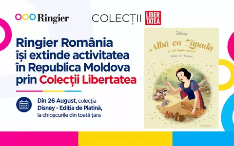 Ringier România își extinde activitatea în Republica Moldova și lansează colecția Disney - Ediția de Platină