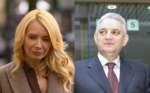 Cum arată părinții Dacianei Sârbu. Fostul senator Ilie Sârbu și soția sa, Mariana, s-au îmbrăcat asortat și s-au fotografiat alături de Maria, nepoata lor