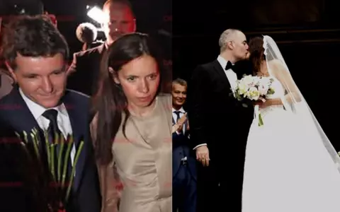 Mirabela Grădinaru și Nicușor Dan, apariție elegantă la nunta lui Alexandru Nazare. Ținuta partenerei președintelui a atras toate privirile
