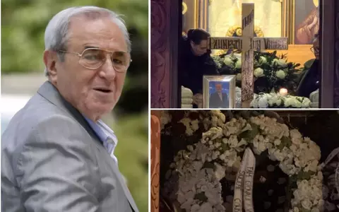 Viorel Păunescu, condus astăzi pe ultimul drum! Corina Chiriac, Mirabela Dauer și Camelia Potec i-au adus un ultim omagiu fostului președinte al clubului Steaua: "A fost un om bun, un om care a ajutat pe toată lumea!"