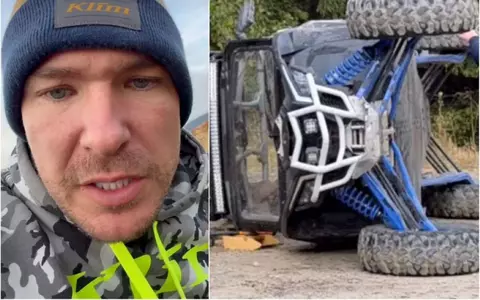 Călin Donca, rănit în urma unui accident pe munte, cu un vehicul de teren: "M-am lovit destul de tare, se întâmplă în sporturile extreme. O să îmi fac un RMN"