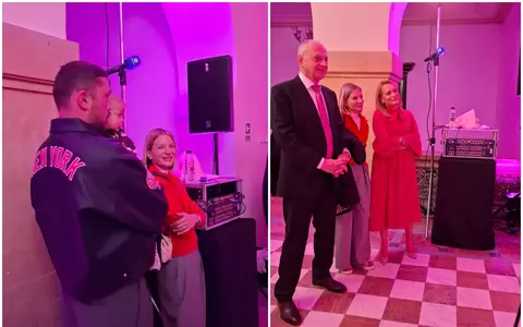 Ce imagini emoționante! Ana Baniciu și-a dus fiul la un concert al bunicului său, maestrul Mircea Baniciu. Artistul a cântat la un eveniment organizat de Mihaela Geoană: ”Cireașa de pe tort”