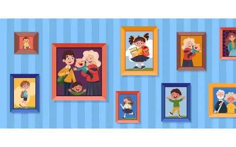 Rame foto pentru copii: 7 idei simpatice pentru camera celor mici