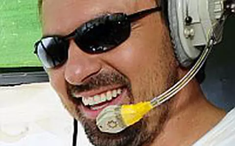 Horia Brenciu a pilotat un avion
