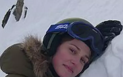 Dana Rogoz si-a petrecut vacanta in Alpii Francezi