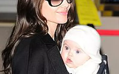 Noi fotografii cu gemenii cuplului Brangelina