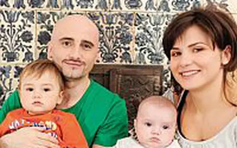 Calin Goia si familia