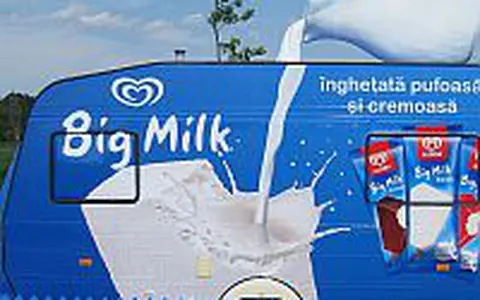 Caravana Big Milk ii racoreste pe bucuresteni