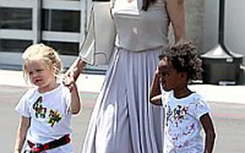 Angelina la cumparaturi, Brad la Berlin