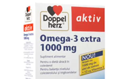 Suplimentul alimentar Omega 3 de la Doppelhertz