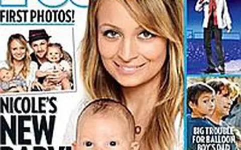 Nicole Richie il prezinta pe fiul sau, James