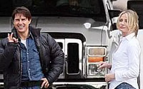 Cameron Diaz si Tom Cruise filmeaza in California