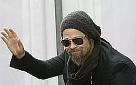 Brad Pitt - La plimbare cu copiii prin Venetia